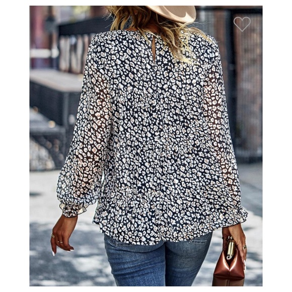 Floral Print Swing Top - Picture 4 of 5